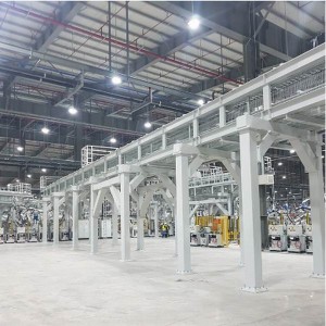 Herstellung billiger vorgefertigter Werkstätten vorgefertigter Stahlkonstruktionen landwirtschaftlicher Lagerhallen Metallgebäude