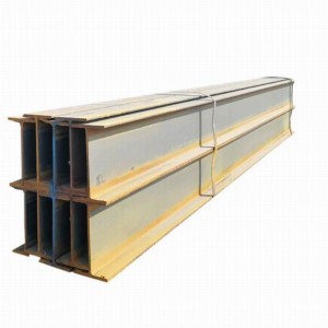 Herstellung von H-Trägern aus hochwertigem Eisenstahl Ss400 Standard warmgewalzter Stahl H-Träger schussgewalzt