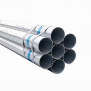 Herstellung von BS Galvanized Steel Pipe Scaffolding Round Hot Dipped Gi Galvan Steel Pipe für den Bau von ASTM Pre Galvanized Steel Pipe