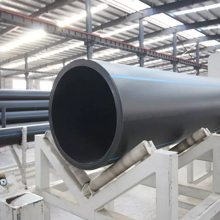 制造大尺寸 DN500、DN630、DN710、DN800 PE80 PE100 HDPE 管 HDPE 给水灌溉采矿施工水管